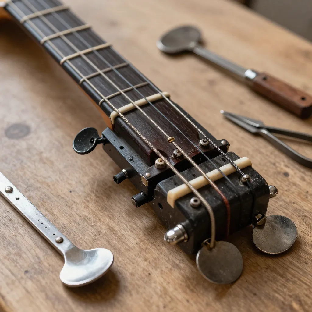 Neutral guitar string set packaging